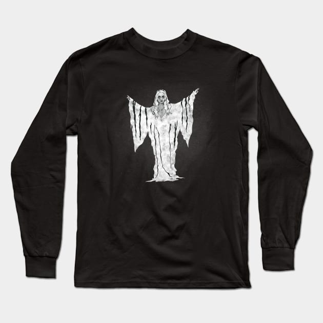 Living Dead Girl Long Sleeve T-Shirt by kentcribbs